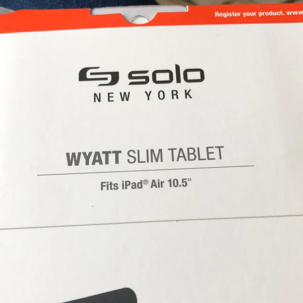 Solo New York Wyatt slim case iPad Air 10.5”